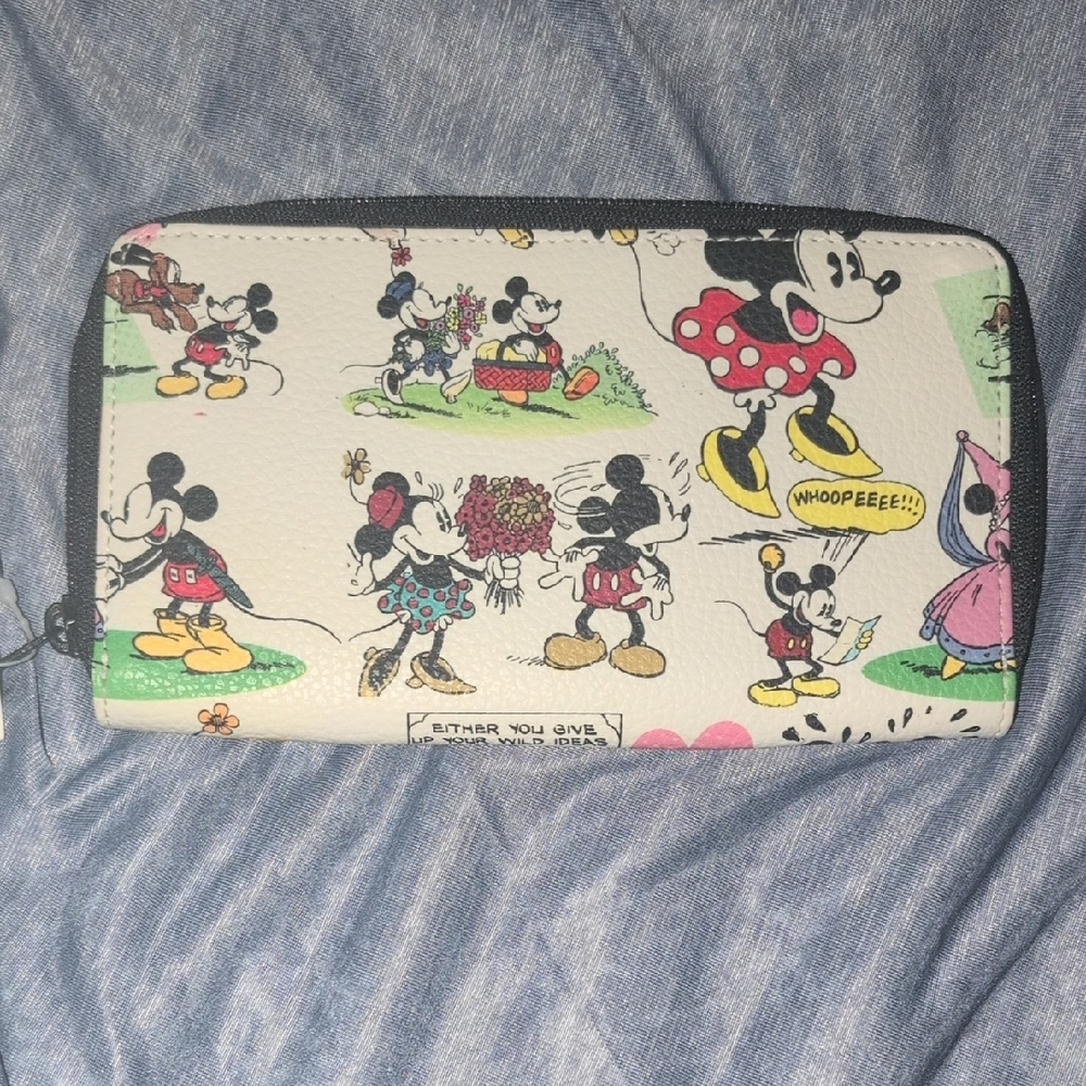 Mickey and Minnie Mouse Wallet